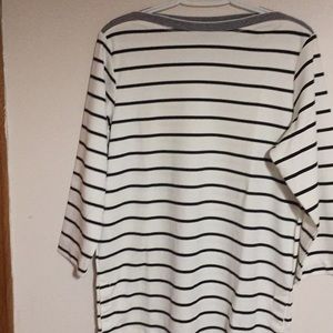 Catalina classic boatneck striped top tunic